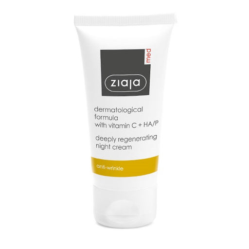 Crema de Noche Antiarrugas Regeneradora con Vitamina C y Ha/p - Ziaja - 2