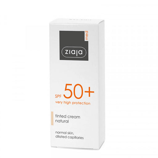 Crema Facial Protectora con Color Natural Spf50+ - Ziaja - 1