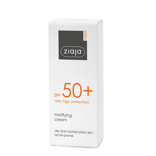 Crema Facial Protectora Matificante Spf50+ - Ziaja - 2