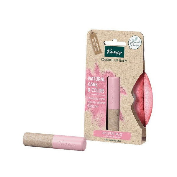 Bálsamo Labial con Color - Kneipp : Natural Rose - 3