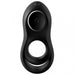 Legendary Duo Anillo Vibrador: Negro - Satisfyer - 3