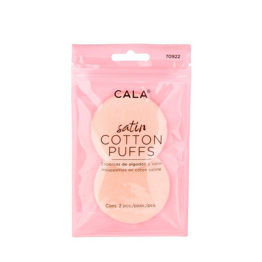 Esponja de Maquillaje - Satin Cotton Puffs (2uds) - Cala - 1