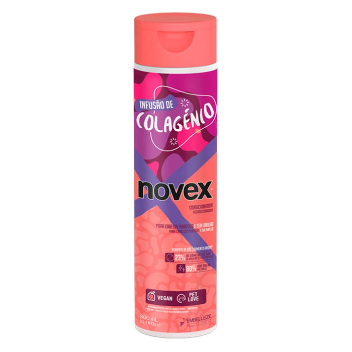 Acondicionador Colágeno - Cabellos Porosos y sin Brillo - Novex - 1