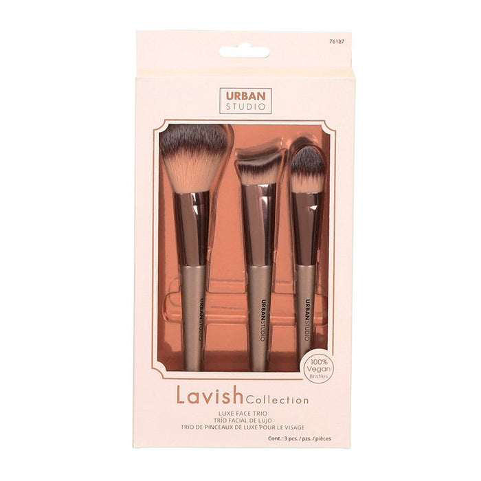 Set de Brochas - Lavish Luxe Trío Rostro - Cala - 1