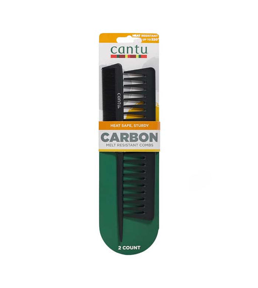 Set de 2 Peines Carbon Melt Ressistant - Cantu - 1