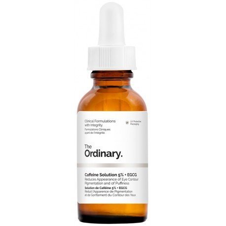 Sérum Facial para el Contorno de Ojos - Caffeine Solution 5% + Egcg - 30 ml - The Ordinary - 1