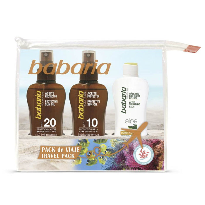 Pack de Viaje Aceites - Travel Set - Babaria - 1