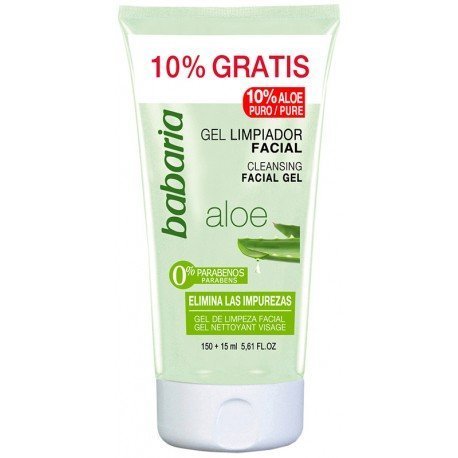 Gel Limpiador Facial Aloe Vera 165 ml - Babaria - 1