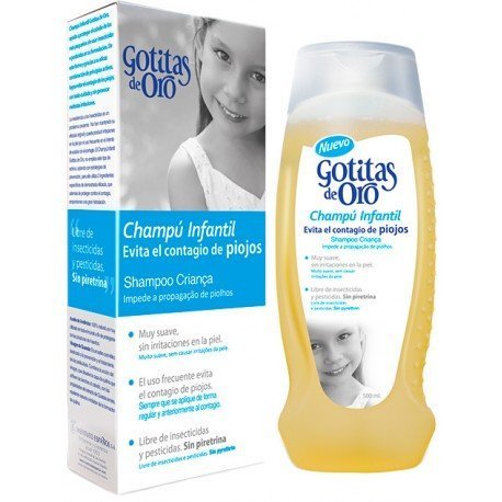 Champú Prevención Piojos 500 ml - Gotitas de Oro - Instituto Español - 1