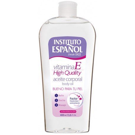 Aceite Corporal 400 ml - Vitamina E - Instituto Español - 1