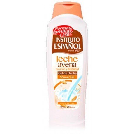 Gel de Ducha 1250 ml - Avena y Leche - Instituto Español - 1