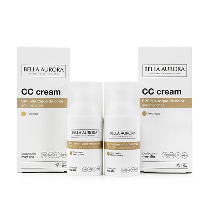 Crema con Color Anti-manchas SPF50+ - Bella Aurora: Tono claro - 1