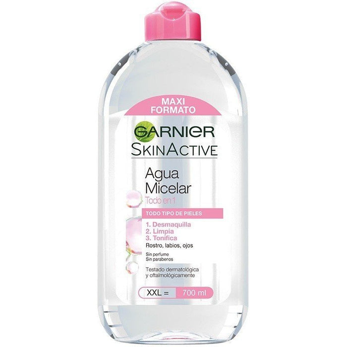 Agua Micelar Todo en uno - Garnier : 700 ml - 1