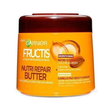 Mascarilla Capilar Intensiva Nutri Repair 3 300 ml - Garnier - Fructis - 1