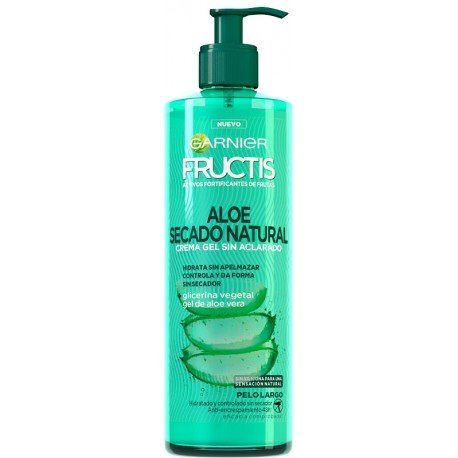 Crema en Gel Aloe Secado Rápido Cabello Normal 400 ml - Garnier - Fructis - 1