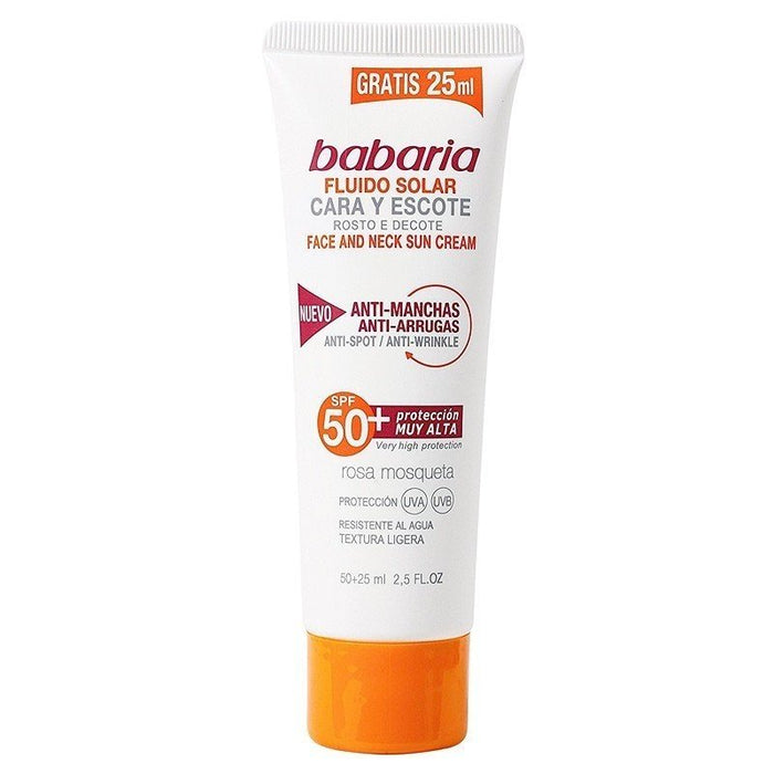 Crema Facial Antimanchas Rosa Mosqueta Spf50 - Babaria - 1