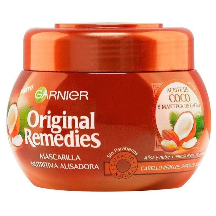 Mascarilla Nutritiva Coco y Cacao Original Remedies 300 ml - Garnier - 1