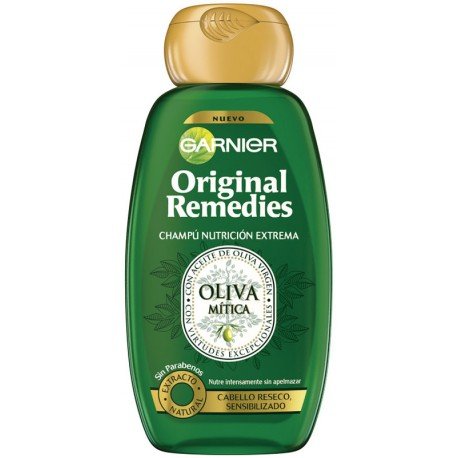 Champú Original Remedies - Oliva Mítica 300 ml - Bio - Garnier - 1