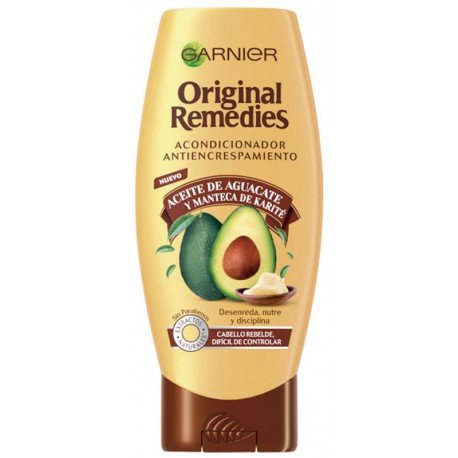 Acondicionador Aceite de Aguacate y Manteca de Karité Original Remedies 250 ml - Garnier - 1