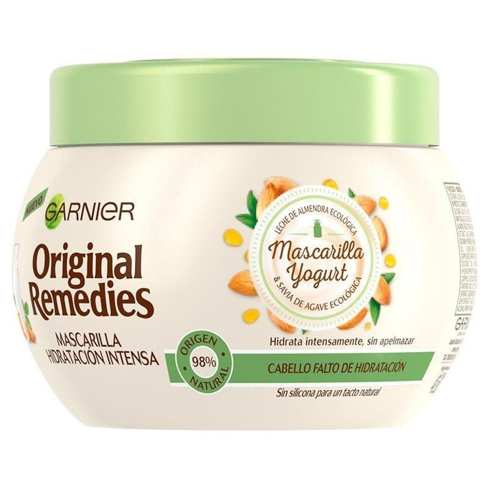 Mascarilla Hidratación Intensa Leche de Almendras Original Remedies 300 ml - Garnier - 1