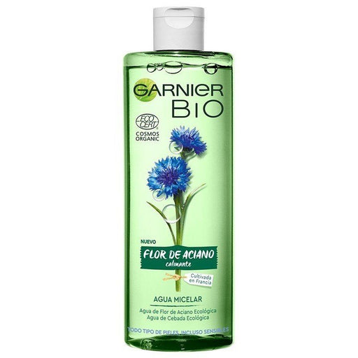 Agua Micelar con Flor de Aciano y Cebada Ecológica 400 ml - Bio - Garnier - 1