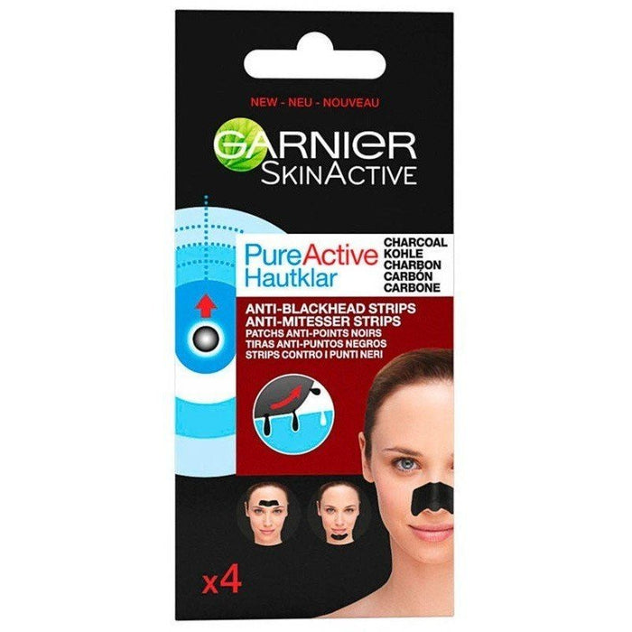 Tiras Anti Puntos Negros Carbón Skinactive - Garnier - 1