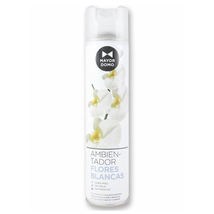 Aerosol Ambientador Flores Blancas 405 Cc - Mayordomo - 1