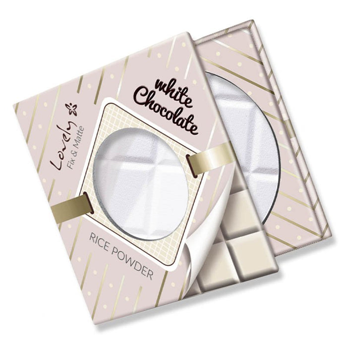 Polvos Compactos - Powder White Chocolate Rice Powder - Lovely - 1