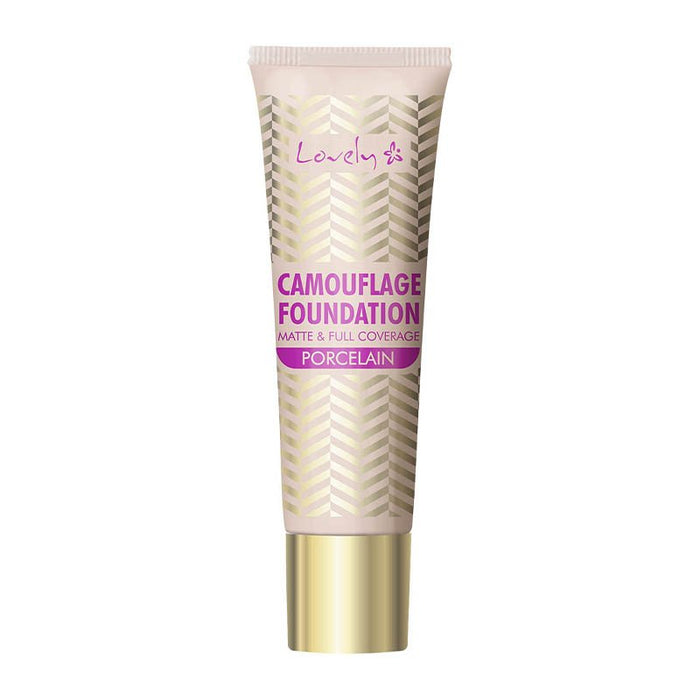 Base de Maquillaje Camouflage Foundation Matte & Full Coverage - Lovely : Camouflage Foundation 1 Porcelain - 1