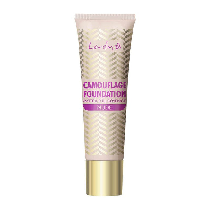 Base de Maquillaje Camouflage Foundation Matte & Full Coverage - Lovely : Camouflage Foundation 2 Nude - 1