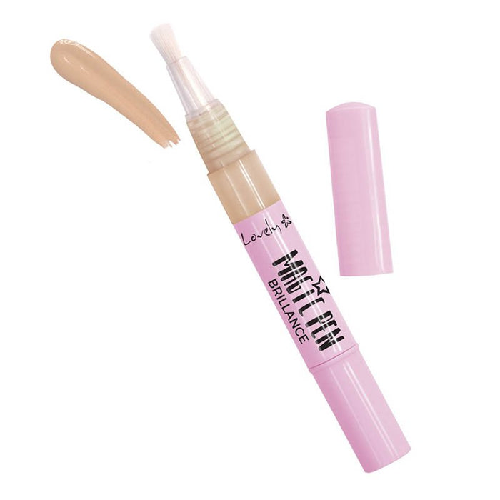 Corrector Líquido - Concelealer Magic Pen – Anti Redness - Lovely : Concealer Magic Pen Brillance - 1