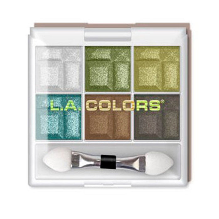 Paleta de Sombras de Ojos 6 Color - L.A. Colors : Charming - 1