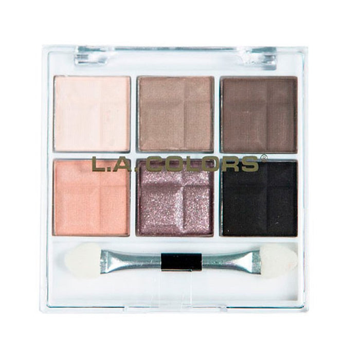 Paleta de Sombras de Ojos 6 Color - L.A. Colors - 1