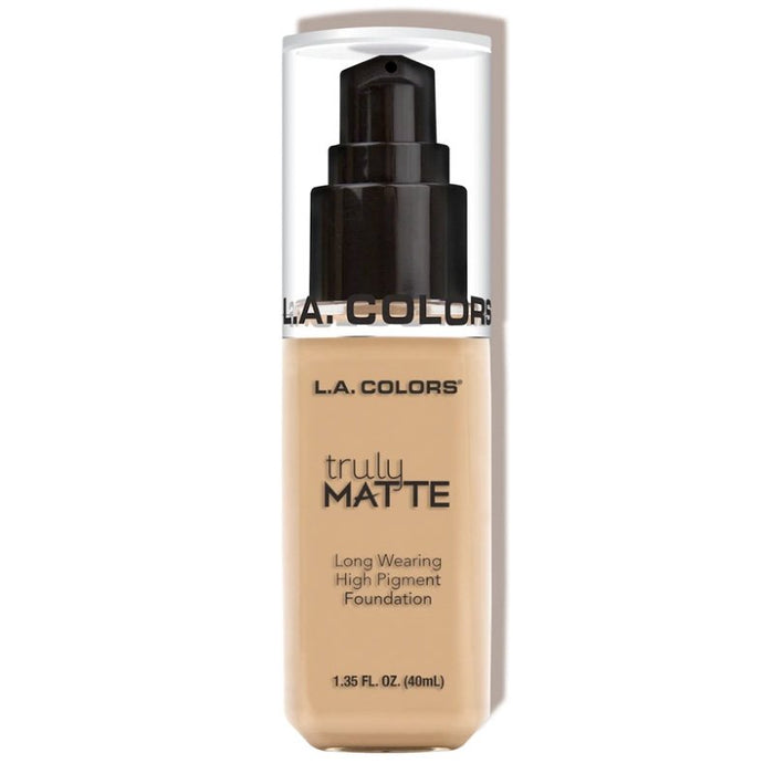 Base de Maquillaje Líquida - Truly Matte - L.A. Colors : Natural - 1