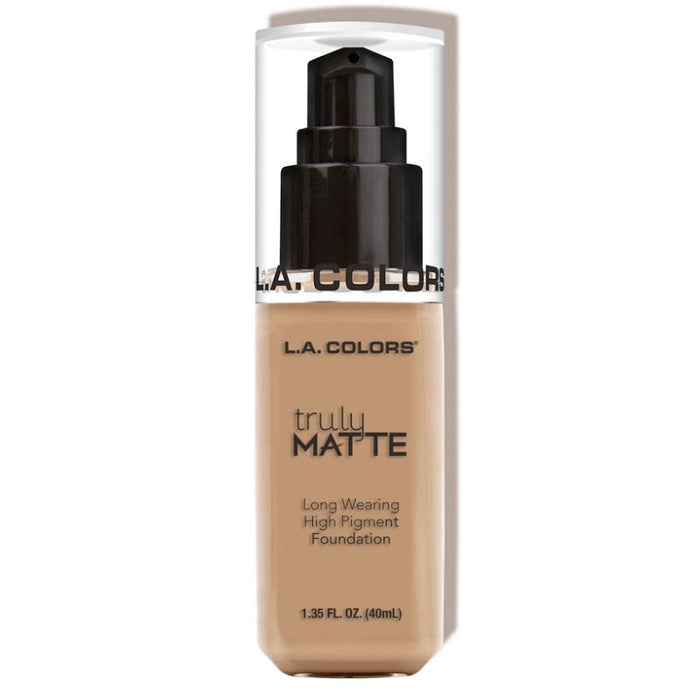 Base de Maquillaje Líquida - Truly Matte - L.A. Colors : Sand - 1