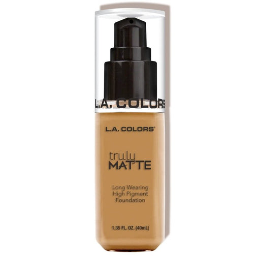 Base de Maquillaje Líquida - Truly Matte - L.A. Colors: CafÃ© - 1