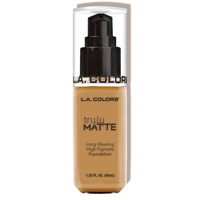 Base de Maquillaje Líquida - Truly Matte - L.A. Colors : CafÃ© - 1