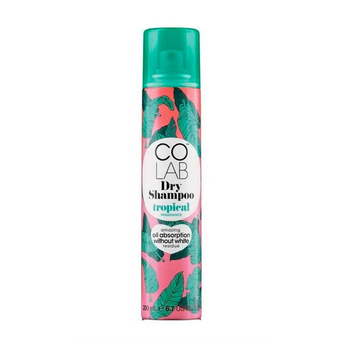 Champú Revitalizante y Refrescante en Seco en Spray - Tropical 200 ml - Colab - 1