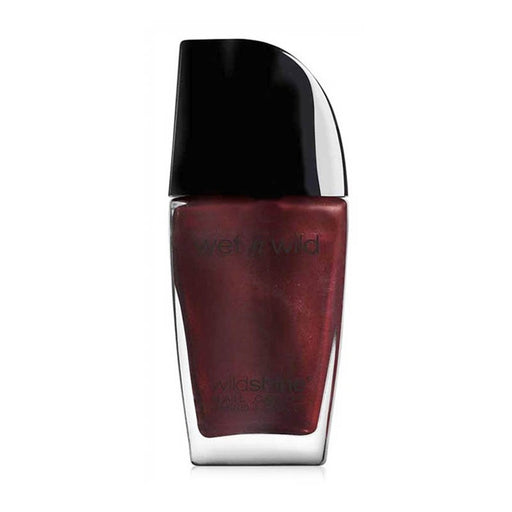 Esmalte de Uñas - Wild Shine Nail Color Burgundy Frost - Wet N Wild - 1