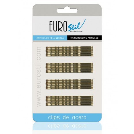 Clips de Acero - 50 Mm Bronce - Eurostil - 1