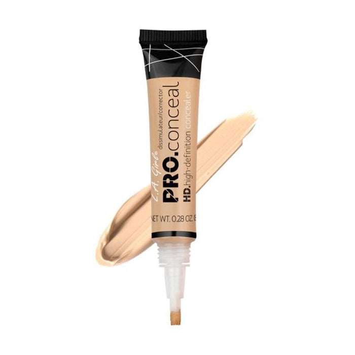 Corrector Líquido - Pro Conceal Hd Concealer - L.A. Girl : Creamy Beige - 1