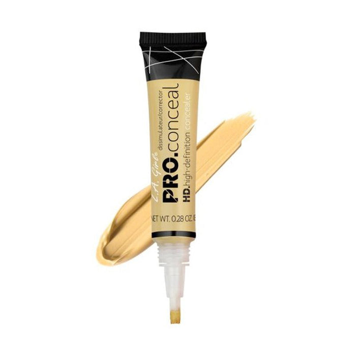 Corrector Líquido - Pro Conceal Hd Concealer - L.A. Girl : Yellow corrector - 1