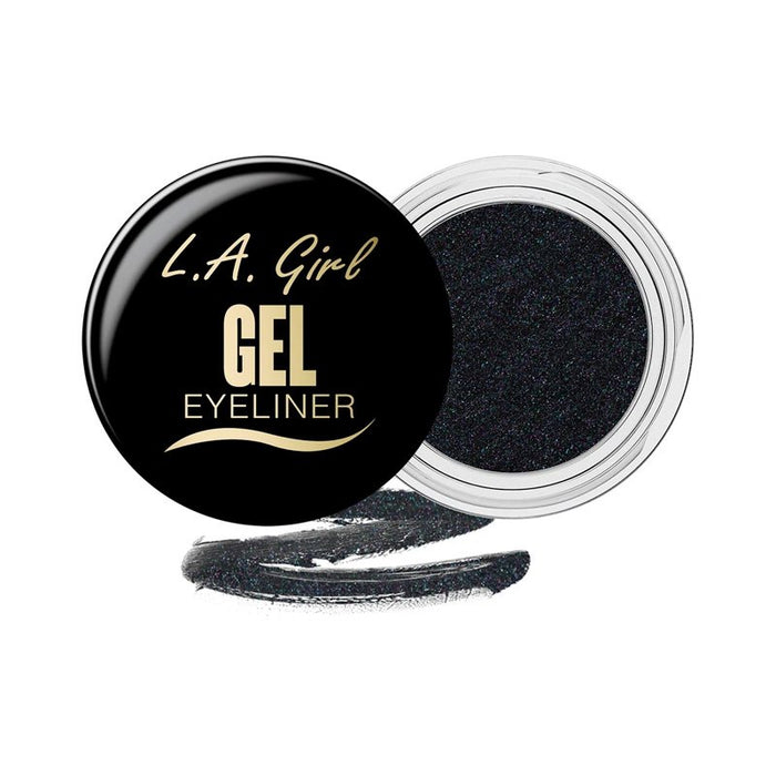 Delineador en Gel - L.A. Girl : Black Cosmic Shimmer - 1