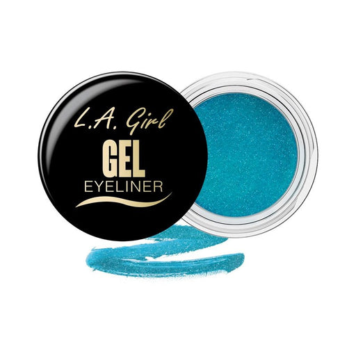 Delineador en Gel - L.A. Girl : Mermaid Teal Frost - 1