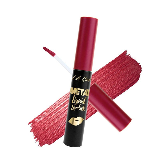 Labial Liquido Mate - Metal Liquid Lipstick - L.A. Girl : Treasure - 1