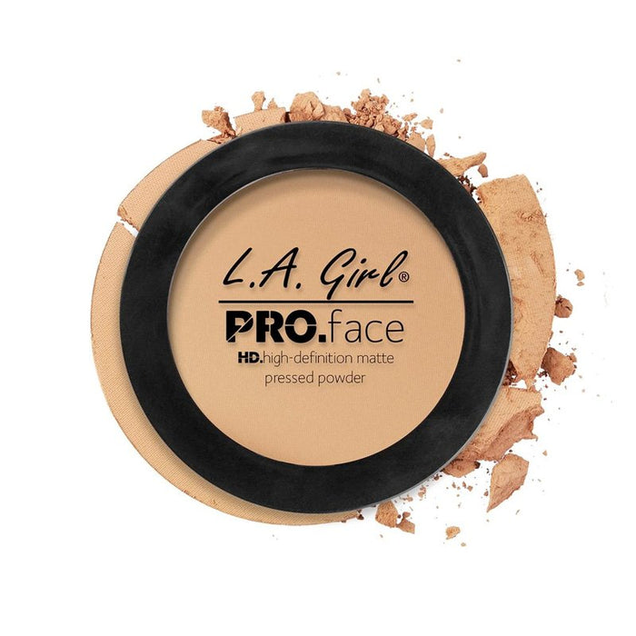 Polvos Compactos - Pro Face Mate - L.A. Girl : Medium Beige - 1