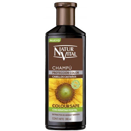 Champú Color Castaño 300ml - Naturaleza y Vida - 1