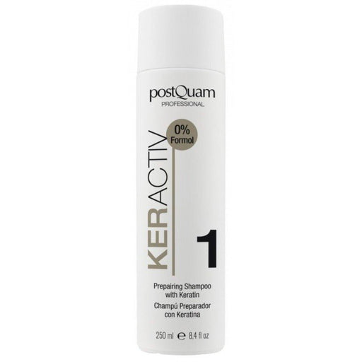 Haircare Keractiv Preparing Shampoo with Keratin 250 ml - Postquam - 1