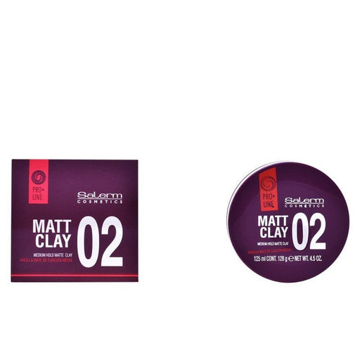 Matt Clay Medium Hold Matte Clay 125 ml - Salerm - 1