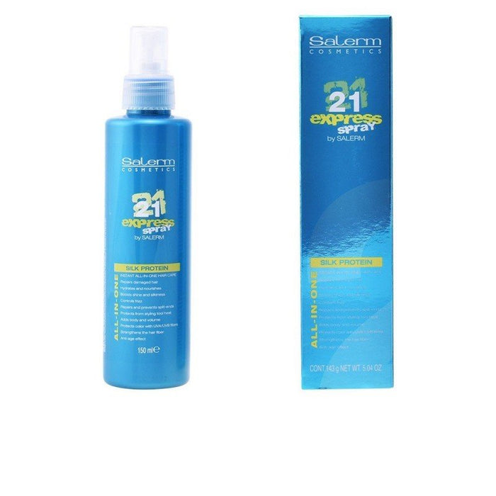 Mascarilla sin Aclarado en Spray 21 Express Silk Protein - Salerm - 1